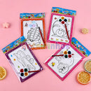 Kit Pintura Aquarela Infantil – Cartões de Colorir
