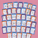 Kit Pintura Aquarela Infantil – Cartões de Colorir