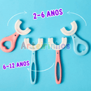 Escova de Dente Infantil 360° Arteirinhos
