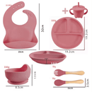 Kit Nutrikids Silicone - Introdução Alimentar (9Pçs)