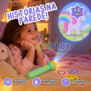 Projetor Infantil de Histórias – Lanterna 24 Imagens