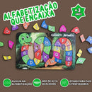 Quebra-Cabeça Cobrinha de Madeira – Alfabeto e Números
