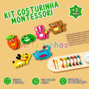 Kit Costurinha Montessori Infantil em Feltro