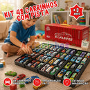 Kit 48 Carrinhos com pista e Container