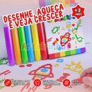 Caneta Puffy 3D – Desenho que Cresce (Efeito Pipoca)