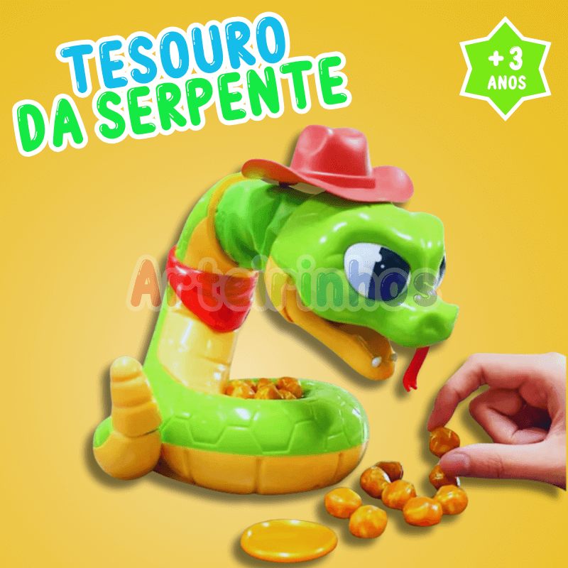 Jogo Tesouro da Serpente Arteirinhos