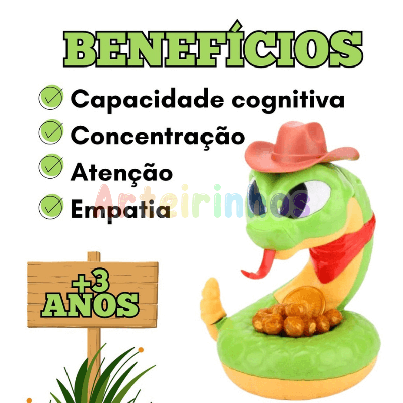 Jogo Tesouro da Serpente Arteirinhos