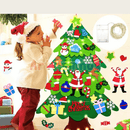 Árvore de Natal em Velcro 32 peças + pisca pisca