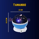 Projetor de Estrelas Infantil – Luminária Galáxia