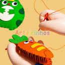 Kit Costurinha Montessori Infantil em Feltro
