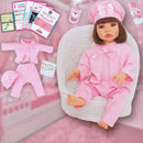 Boneca Bebê Reborn Realista em Silicone