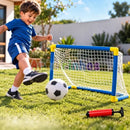 Kit Mini Trave de Futebol Infantil – Rede, Bola e Bomba