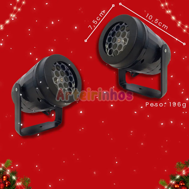 Projetor Natalino - Pré-Venda Black Friday - 50% de Desconto!
