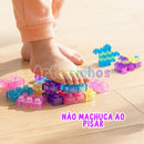 Blocos de Montar Squishy 40 Peças – Educativo Infantil