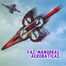 Avião Drone de Combate com Controle Remoto