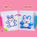 Caneta Puffy 3D – Desenho que Cresce (Efeito Pipoca)