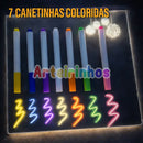 Lousa Mágica de Desenho com Luz LED