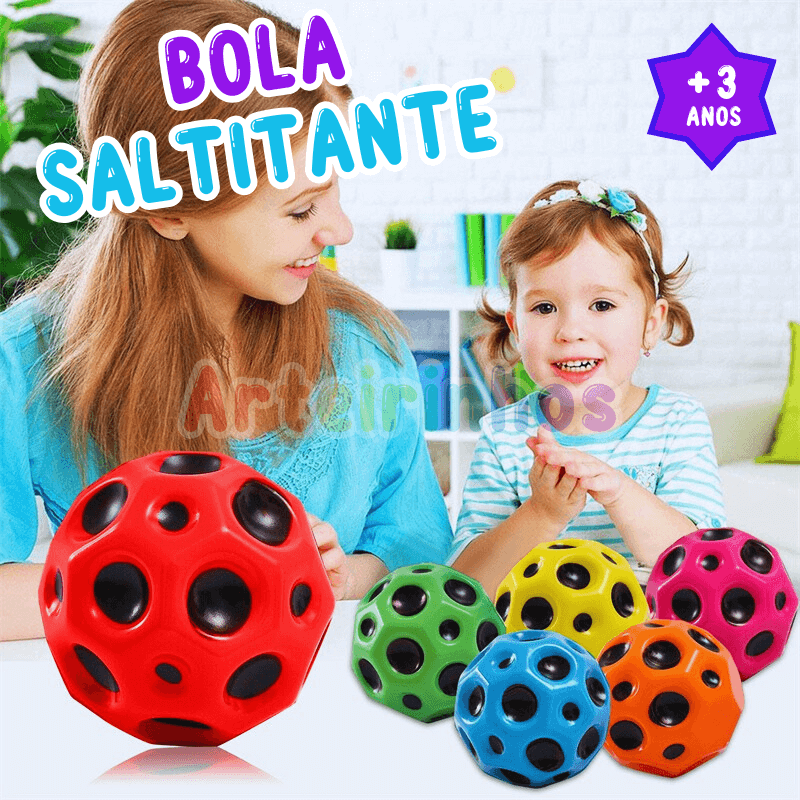 Bola Saltitante Resiliência - Arteirinhos