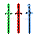 Espada Pixel Minecraft - LED e Som