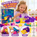 Blocos de Montar Squishy 40 Peças – Educativo Infantil