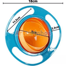 Prato Rotativo 360° - Não derrama Alimentos