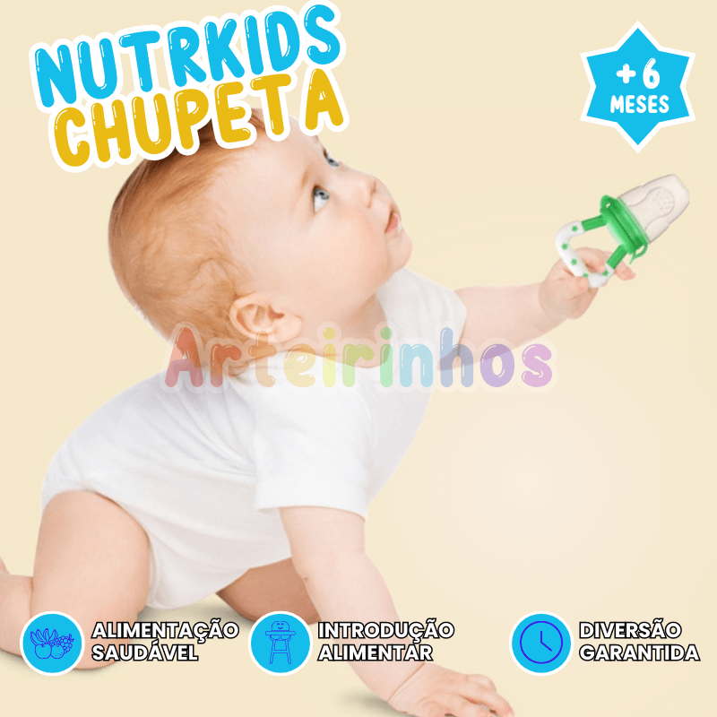 Nutrkids Baby - Chupeta Para Introdução Alimentar