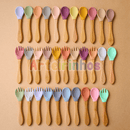Talheres de Silicone Nutrikids Baby - Introdução Alimentar