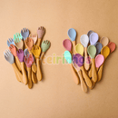 Talheres de Silicone Nutrikids Baby - Introdução Alimentar