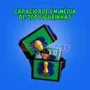 Caixinha de Figurinha Personalizada da Copa do Mundo