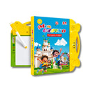 Livro Interativo com Som Bilíngue + Lousa Mágica 2 em 1