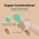 Talheres de Silicone Nutrikids Baby - Introdução Alimentar