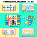 Maleta Sensorial Montessori + de 19 Atividades
