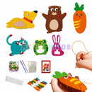Kit Costurinha Montessori Infantil em Feltro