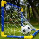 Kit Mini Trave de Futebol Infantil – Rede, Bola e Bomba