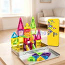 Kit Blocos Magnéticos 38 Peças – Montar e Criar