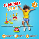 Kit Brincadeira 3 em 1 Joaninha