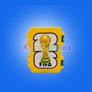 Porta Figurinhas Copa do Mundo + Troféu de Brinde