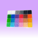 Kit Criativo 24 Cores 14mil Unids. com Maleta e Ferramentas
