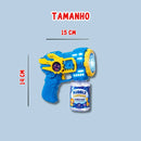 Lança Bolhas Automático Infantil com Luz LED