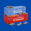 Kit 48 Carrinhos com pista e Container