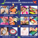 Maleta Sensorial Montessori + de 19 Atividades