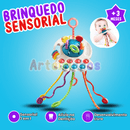 Brinquedo Sensorial 3 em 1 de Silicone
