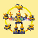Robô Construbots 5 em 1 - Arteirinhos