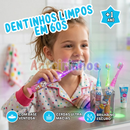 Escova de Dente Infantil com Timer de Luz