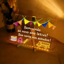 Lousa Mágica de Desenho com Luz LED