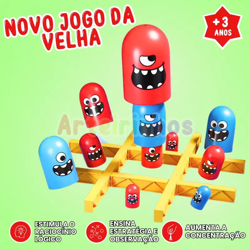 Novo Jogo da Velha - Arteirinhos