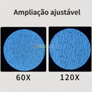 Microscópio Portátil Infantil com Zoom 120x