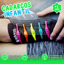 Cadarços Infantil - kit 12 Unidades