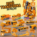 Robô Transforma (26 peças) - Arteirinhos