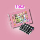 Kit Bobbie Goods + 12 Canetas ponta dupla (Livro de Colorir)
